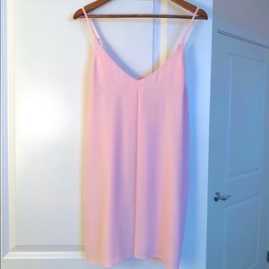 Tobi Blush Pink Mini Dress